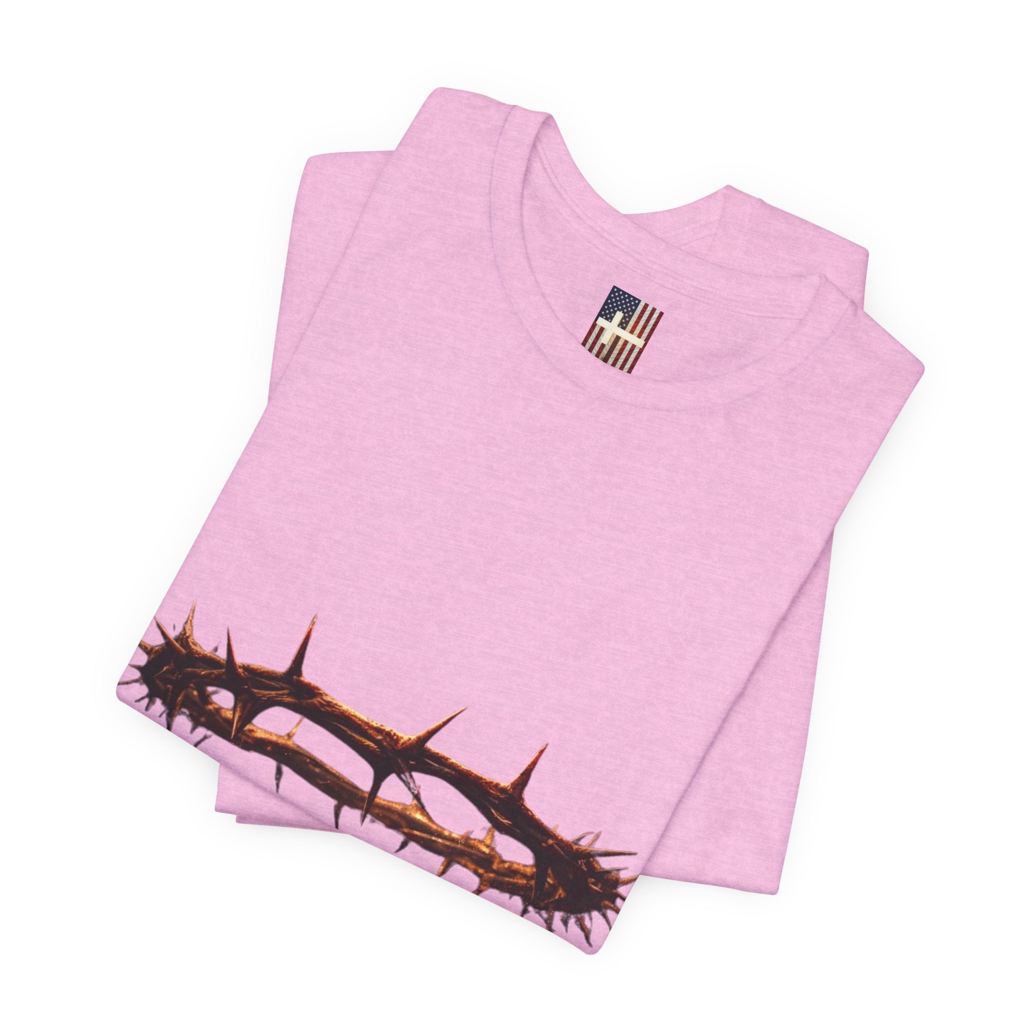 It Is Finished Crown of Thorns Tee — Christian John 19:30 Faith Shirt Printify