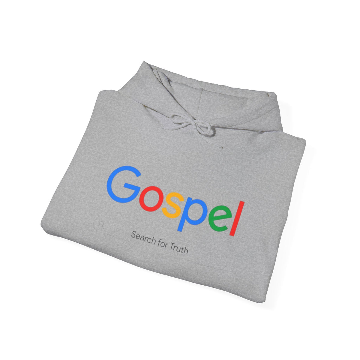 Gospel Hoodie — "Search for Truth" Christian Faith Pullover Printify