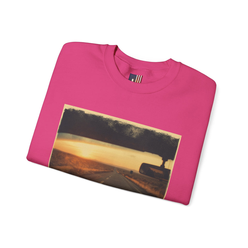 Jesus Took the Wheel I'm Just Riding Sweatshirt – Funny Christian Convertible Car Sweatshirt for Surrendered Faith & Humor