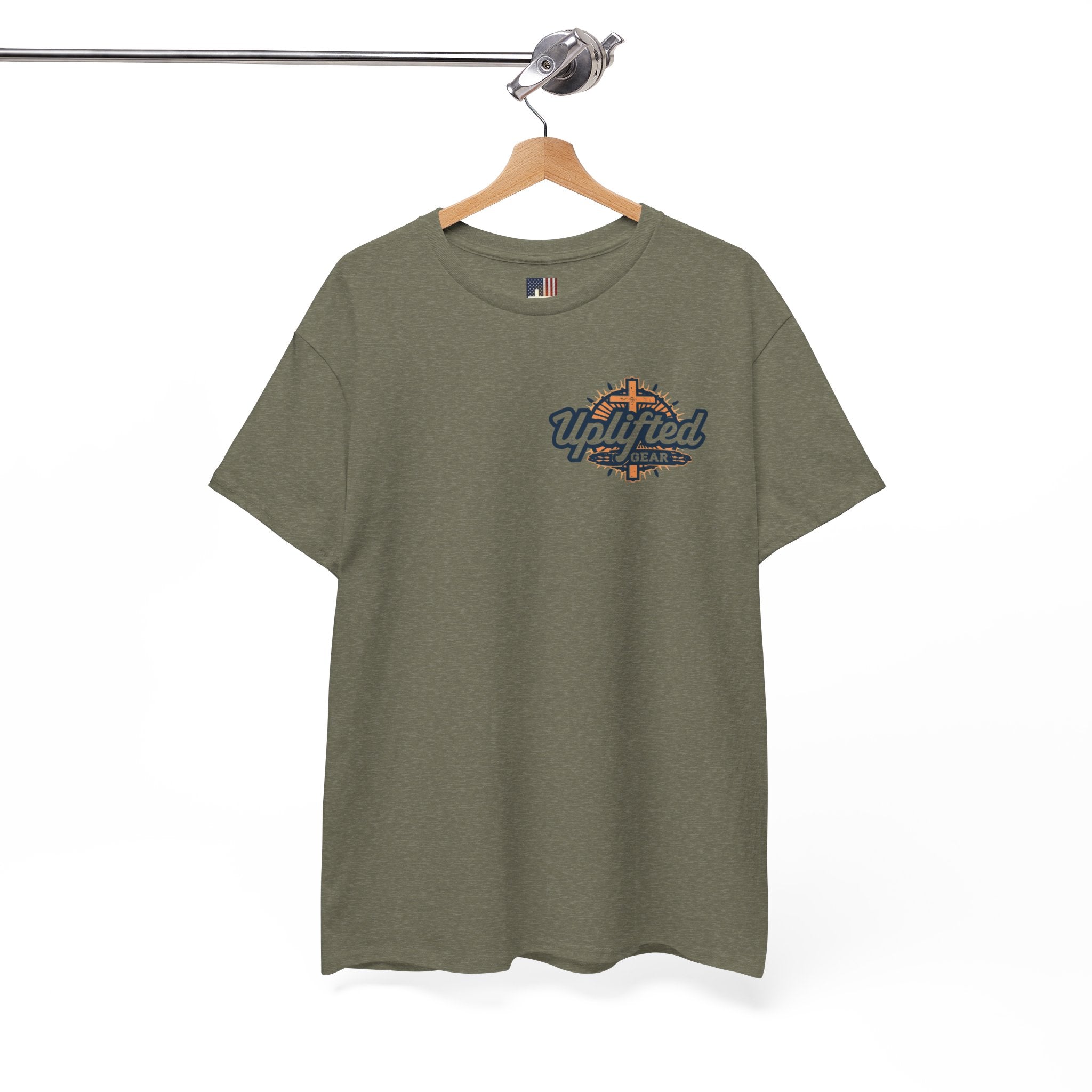 Religious Graphic Armor Of God Design - Unisex Heavy Cotton Tee Printify