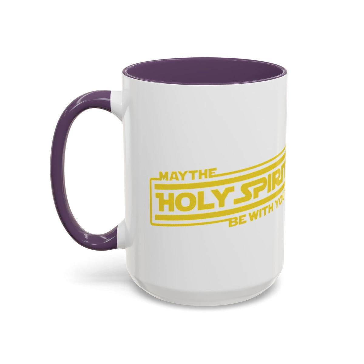 May the Holy Spirit Be With You Coffee Mug — Christian Star Wars Parody (11/15 oz) Printify