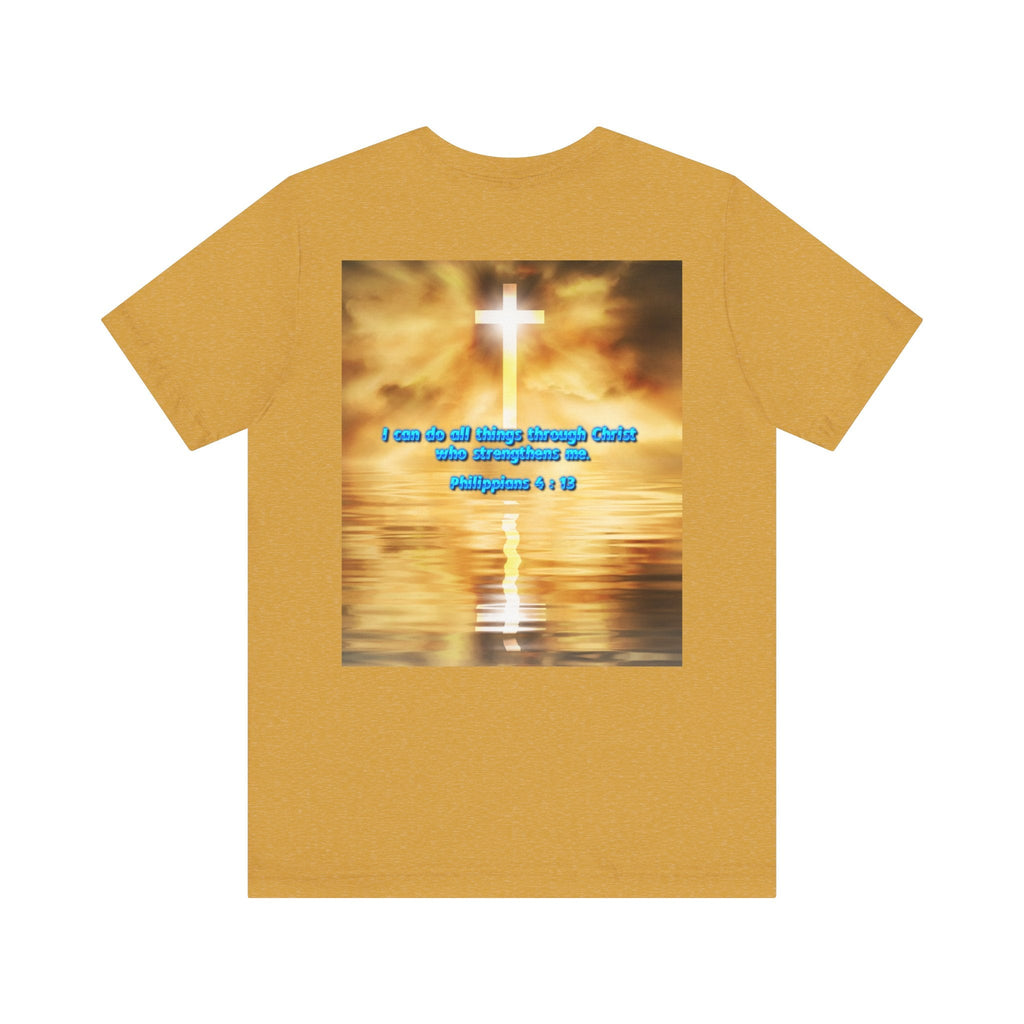 Unisex Tee Bible Verse - Philippians 4 : 13 Printify