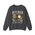 He Is Risen Sweatshirt — Jesus Christ Resurrection Easter Sweatshirt Printify