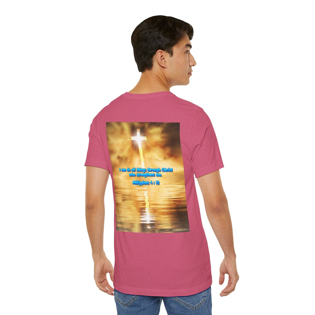Unisex Tee Bible Verse - Philippians 4 : 13 Printify