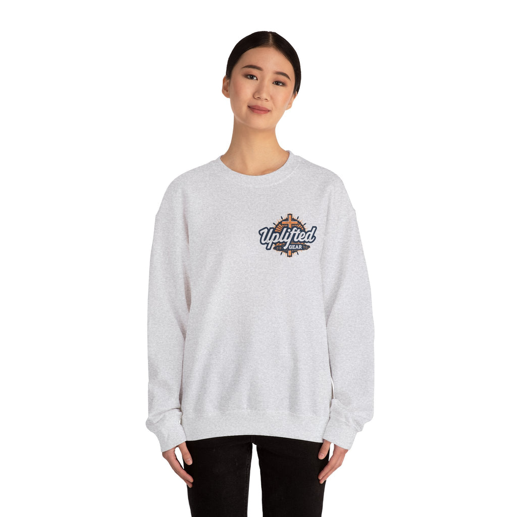 There Are Only 2 Genders Sweatshirt – Adam & Eve Cross Christian Hoodie for Bold Truth Printify