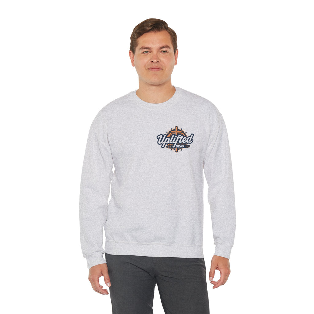 There Are Only 2 Genders Sweatshirt – Adam & Eve Cross Christian Hoodie for Bold Truth Printify