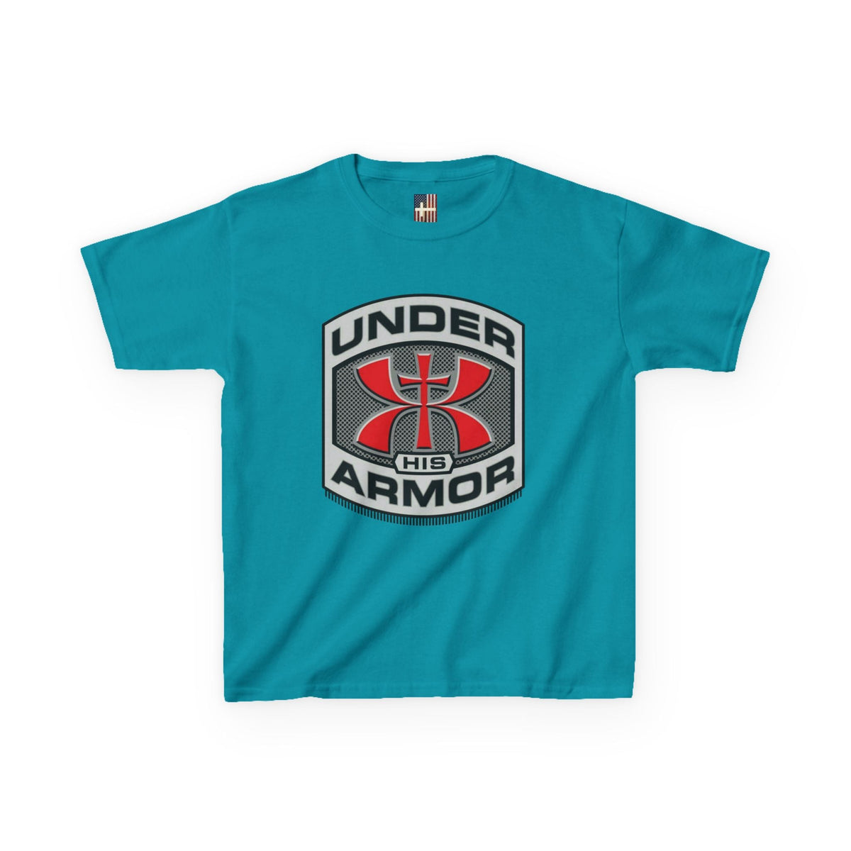 Under HIS Armor Christian T-Shirt — Faith-Inspired Under Armour Style Printify