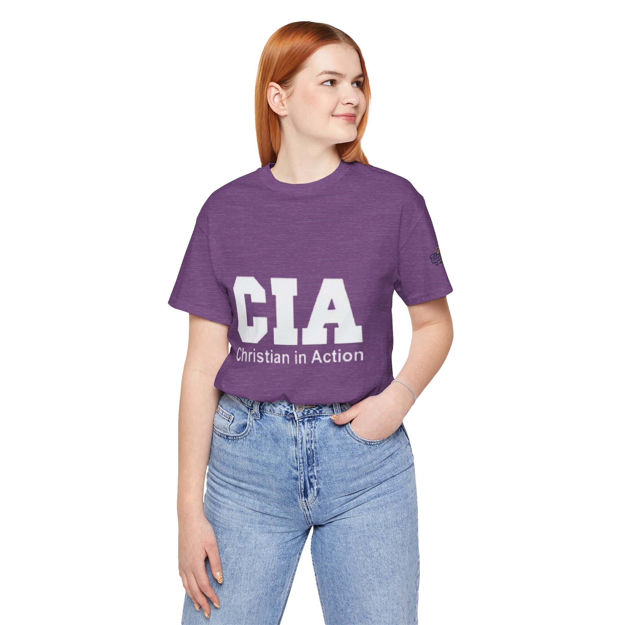 CIA Christian in Action T-shirt - Funny Faith Parody T-shirt - Mission Ready Apparel Printify