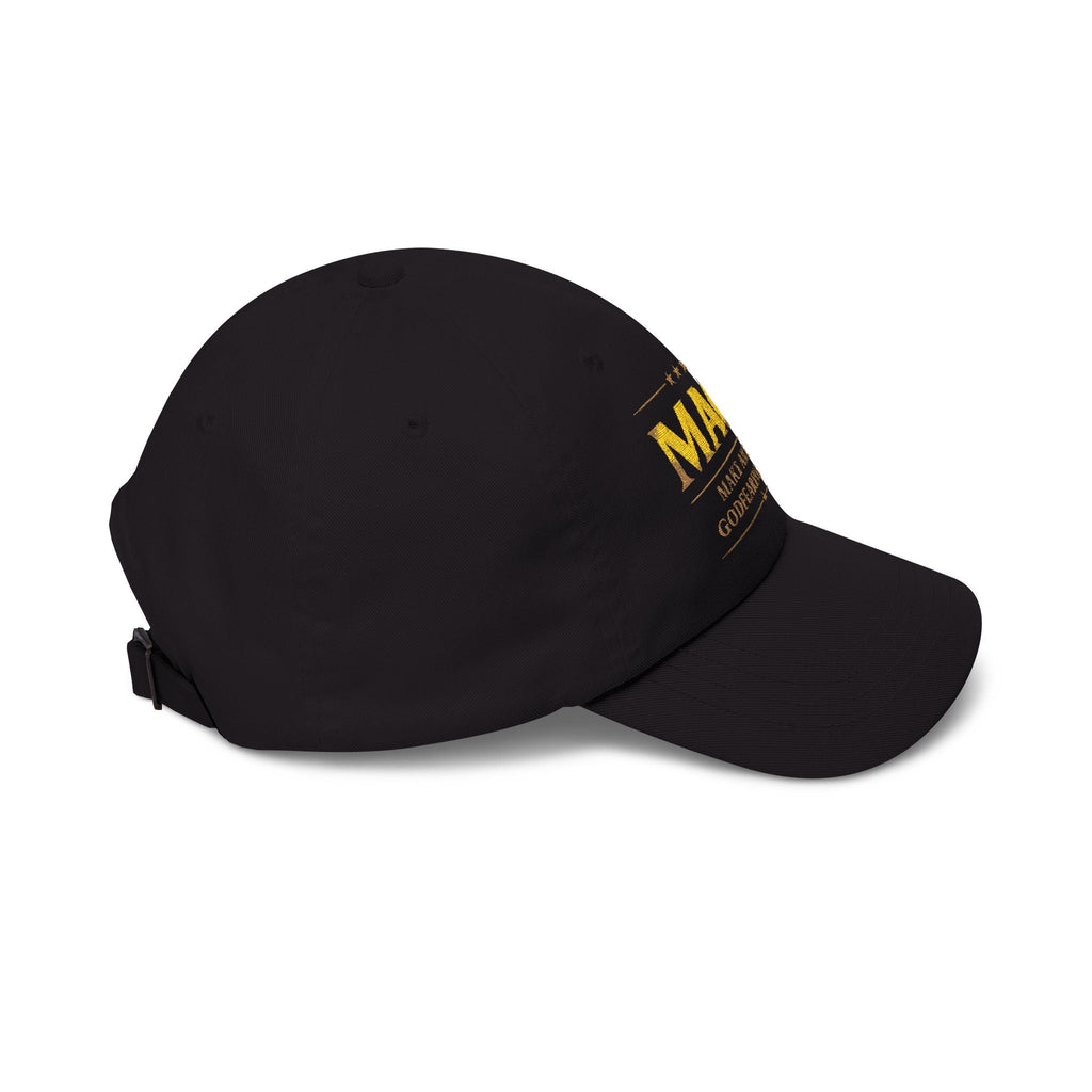 Dad Cap — "MAGA: Make America Godfearing Again" Embroidered Hat Printify