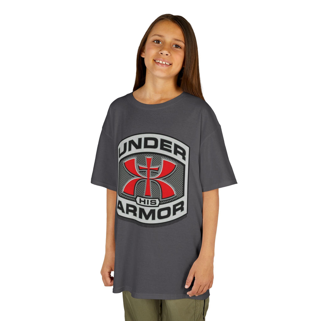 Under HIS Armor Christian T-Shirt — Faith-Inspired Under Armour Style Printify