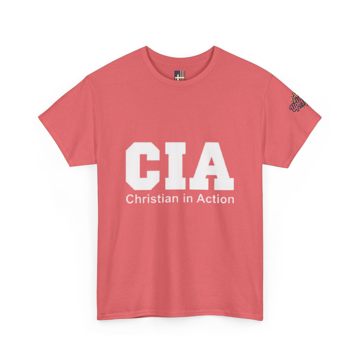 CIA Christian in Action T-shirt - Funny Faith Parody T-shirt - Mission Ready Apparel Printify