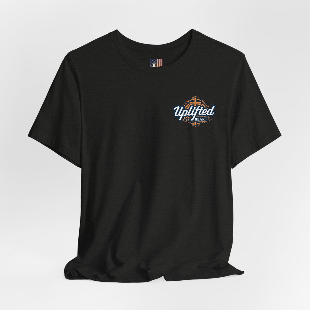 MAGA Gold Letter T-Shirt — "Make America Great Again" Printify