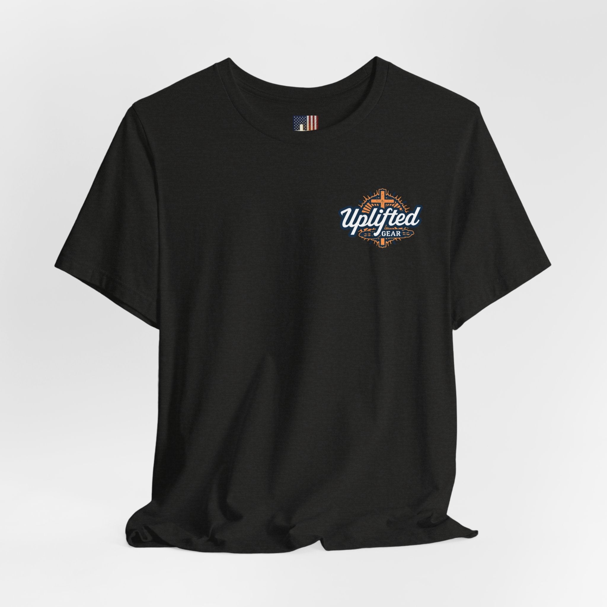 MAGA Gold Letter T-Shirt — "Make America Great Again" Printify