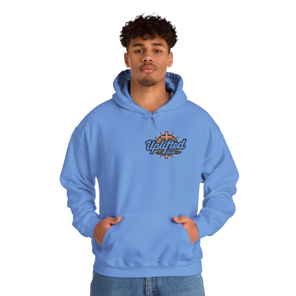 God Created Adam and Eve Hoodie – Biblical Truth Christian Hoodie for Unshakable Faith Printify