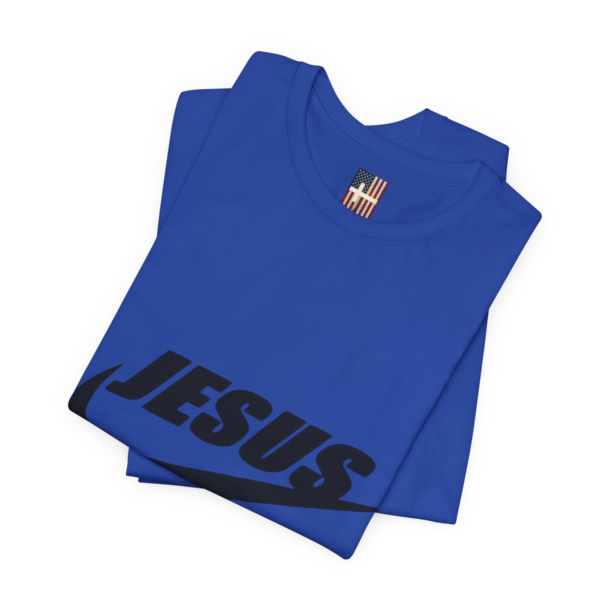 Jesus Did It T-shirt - Funny Christian Parody T-shirt - Faith & Victory Apparel Printify