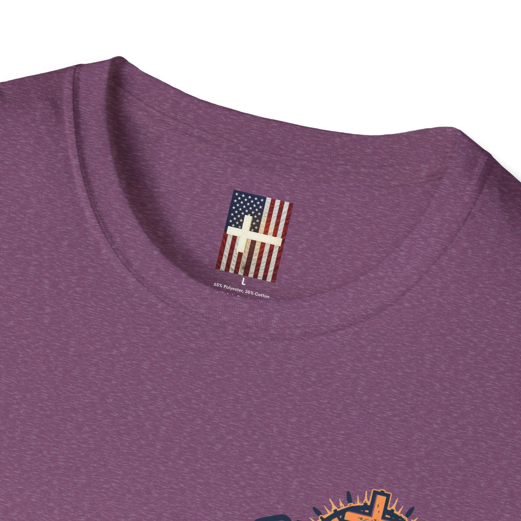 Stand for the Flag Kneel for the Cross T-shirt | Patriotic Eagle T-shirt Printify