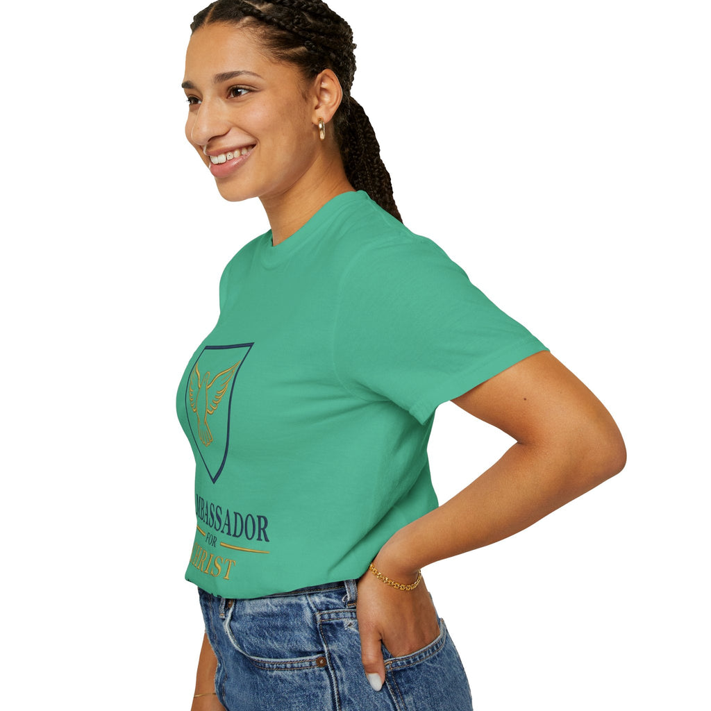 Ambassador for Christ T-Shirt – Established 33 AD Christian Tee for Bold Faith Printify
