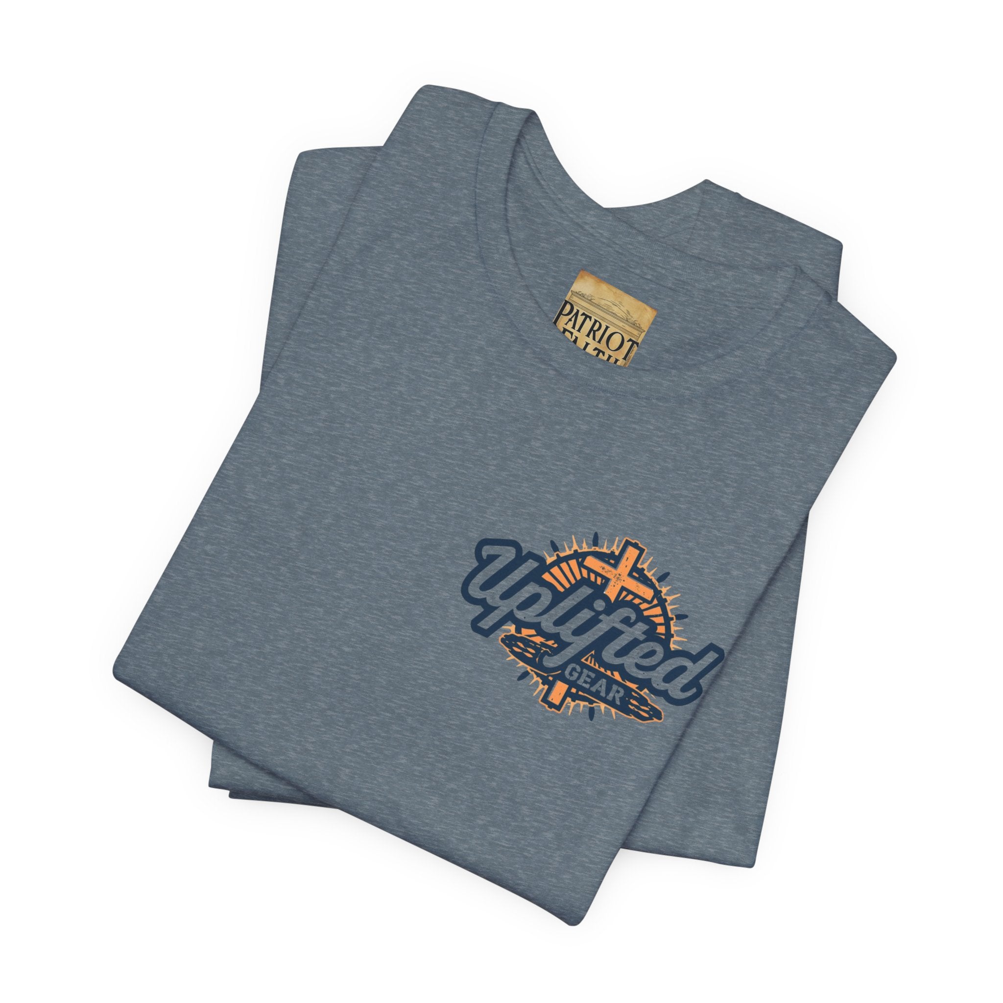 Religious Graphic Tee with Armor Of God Design Unisex Jersey Short Sleeve Tee Printify