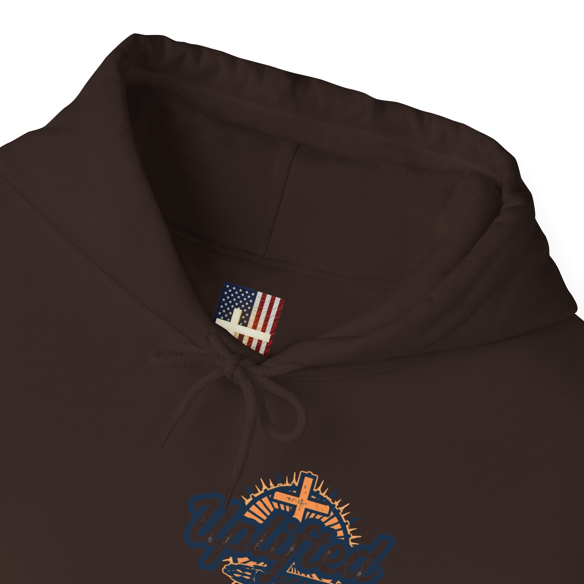Trust in The Lord Proverbs 3:5-6 Biblical Design Unisex Heavy Blend™ Hooded Sweatshirt Printify