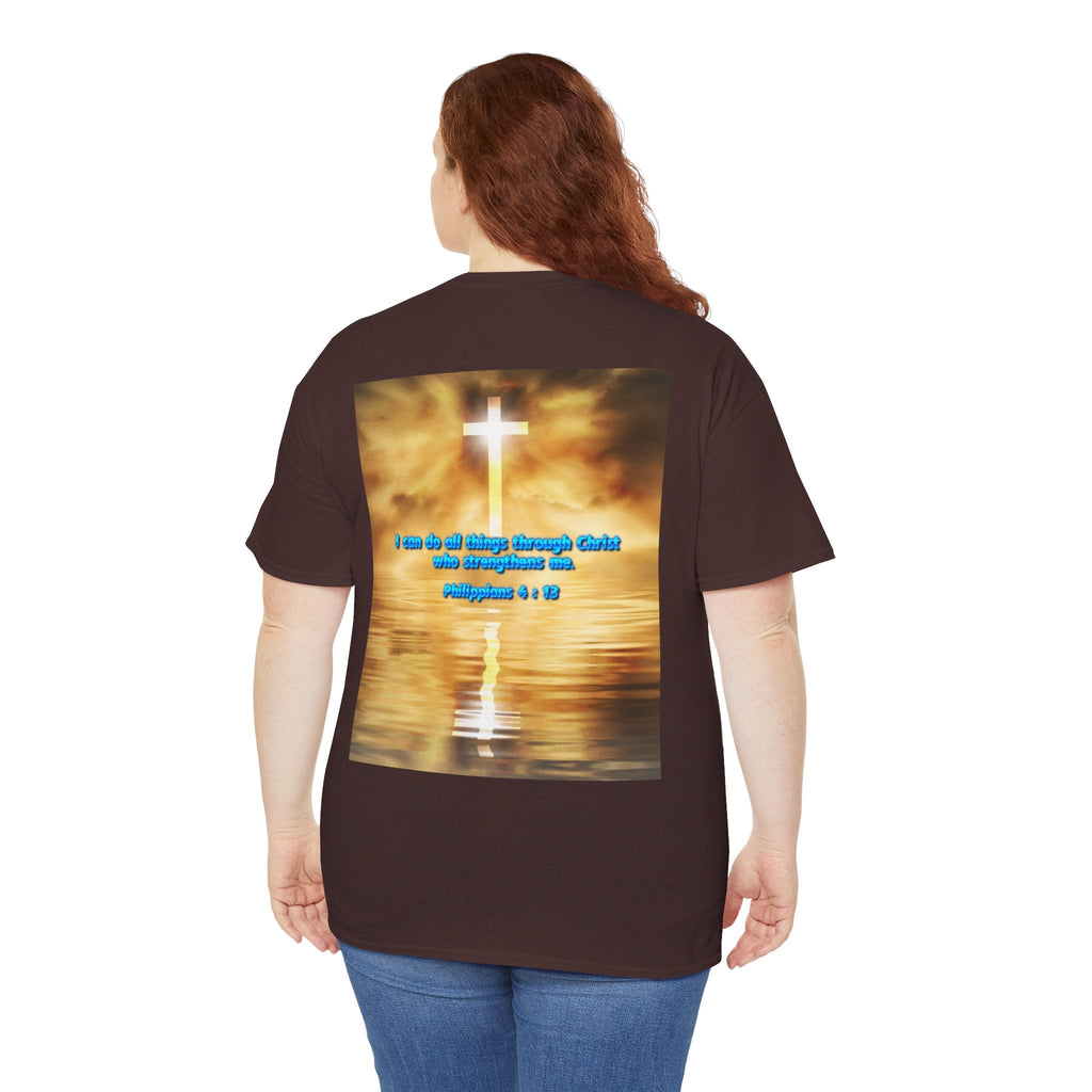 Bible Verse Unisex Tee - Philippians 4 : 13 Printify