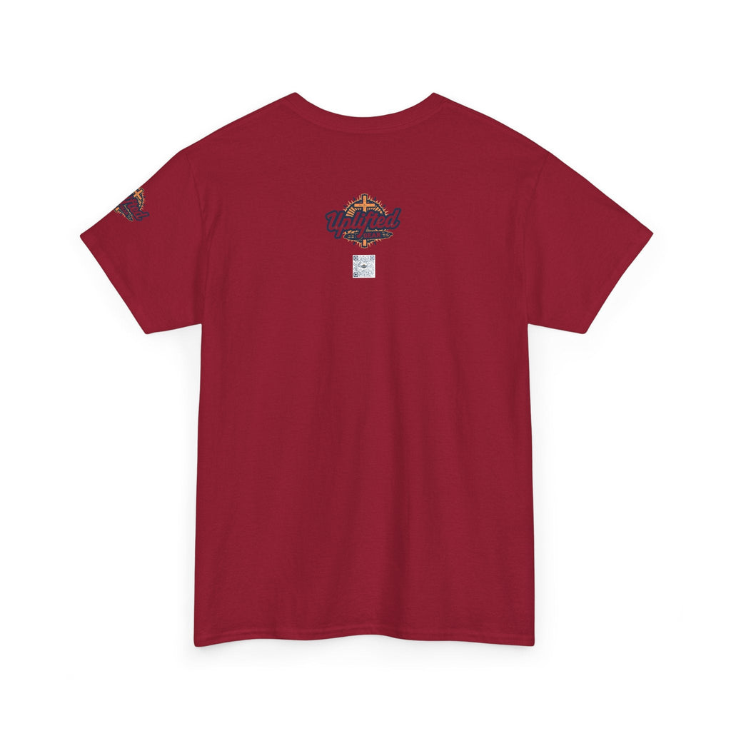He Is Risen "Life Has Triumphed" T-Shirt — Easter Resurrection Christian Tee Printify