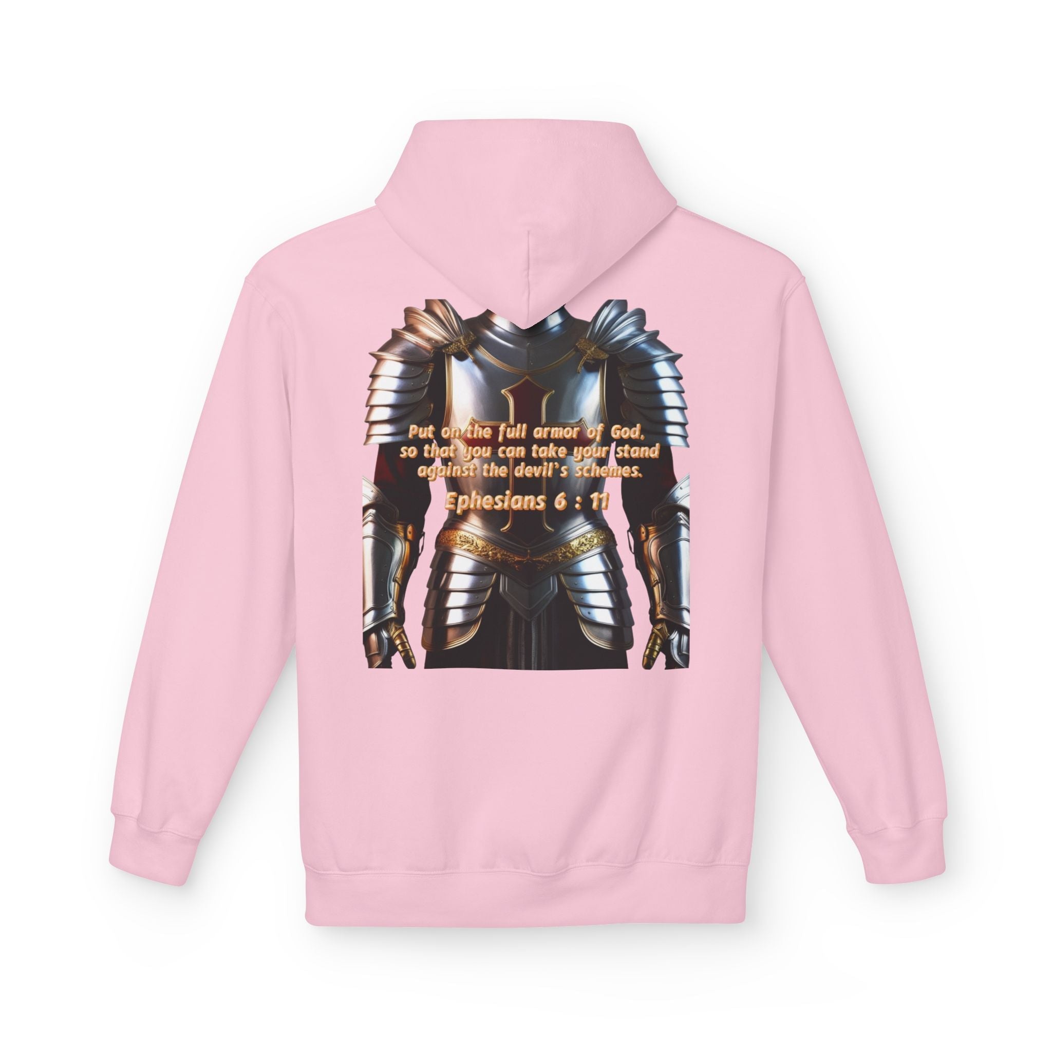 Hoodie - Ephesians 6:11 Bible Verse Religious Design Printify