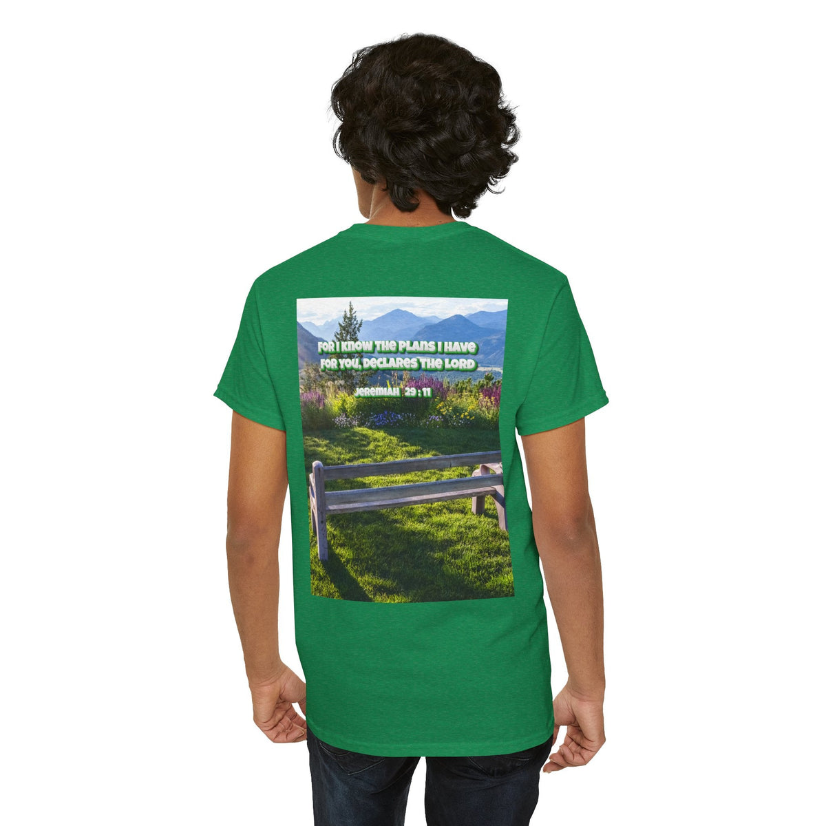 Bible Verse Unisex Tee -  Jeremiah 29 : 11 Printify