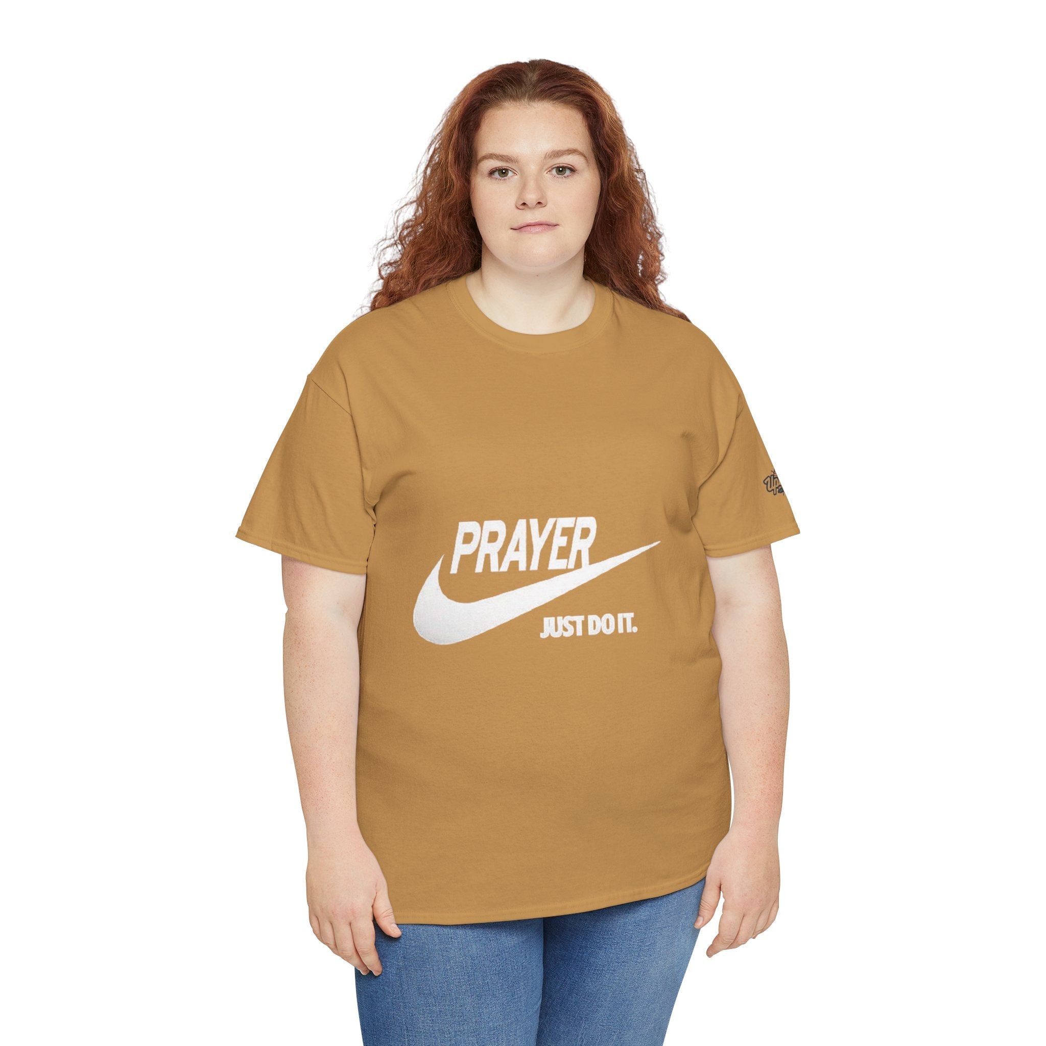Prayer Just Do It T-shirt - Funny Christian Nike Parody T-shirt - Faith Gear Printify