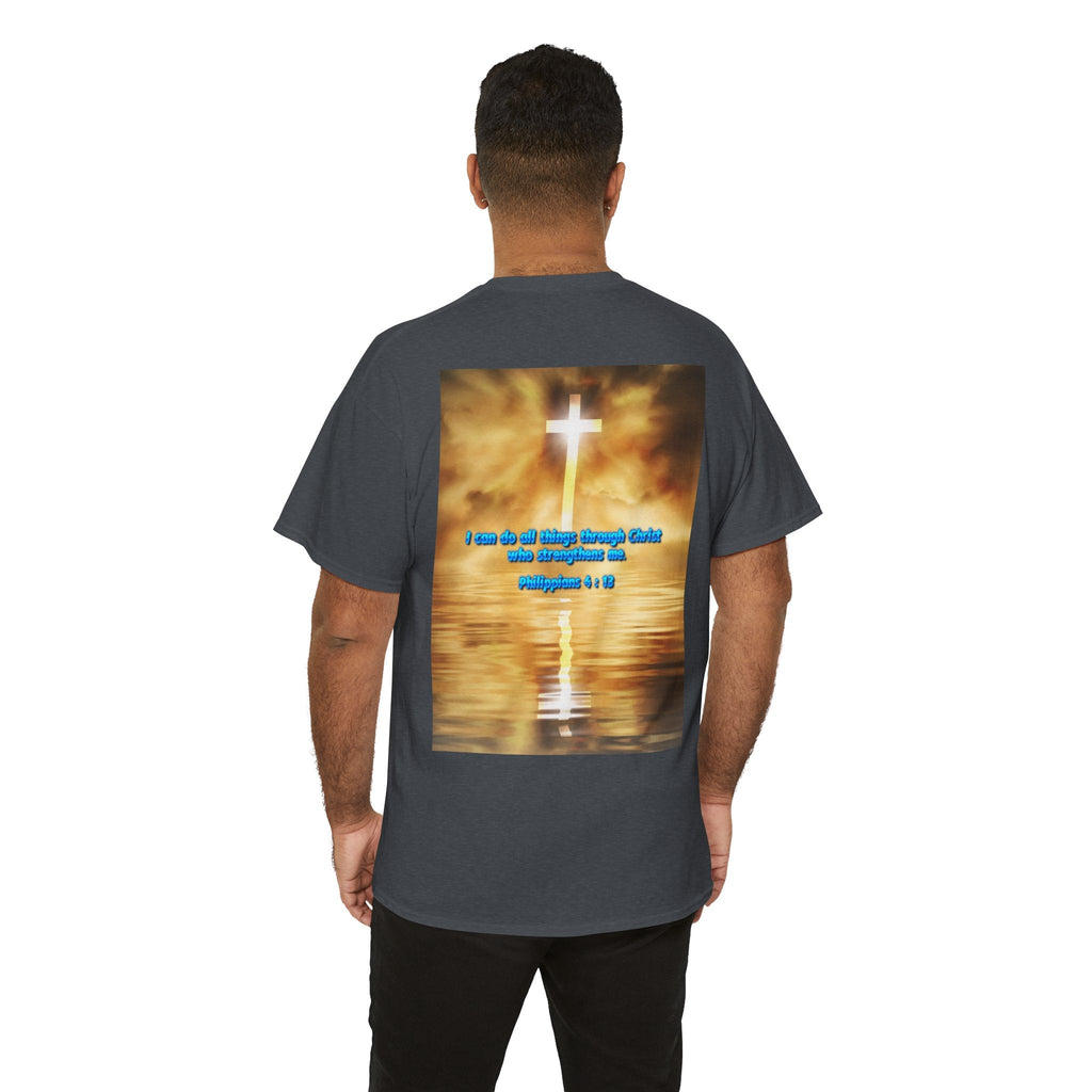 Bible Verse Unisex Tee - Philippians 4 : 13 Printify