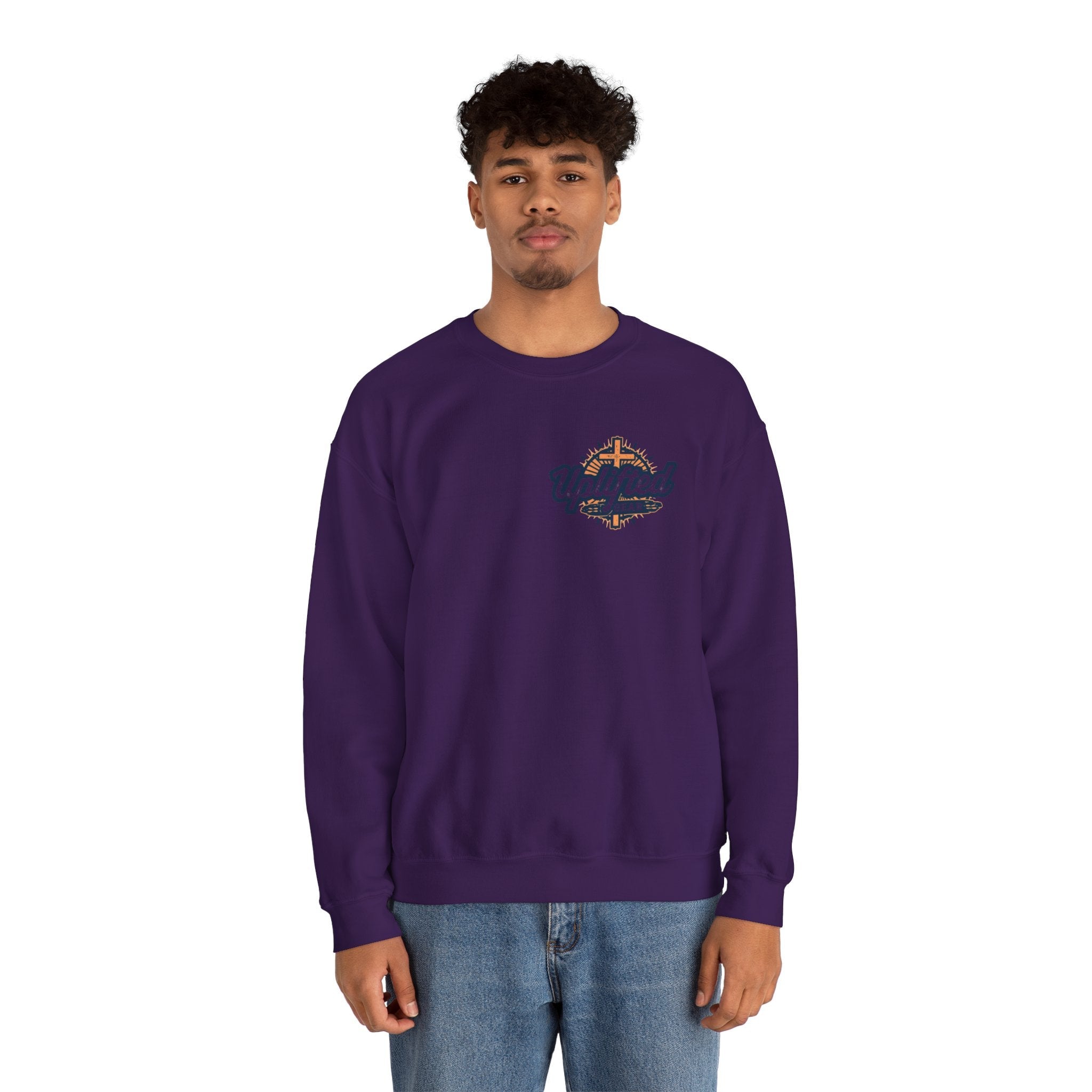There Are Only 2 Genders Sweatshirt – Adam & Eve Cross Christian Hoodie for Bold Truth Printify