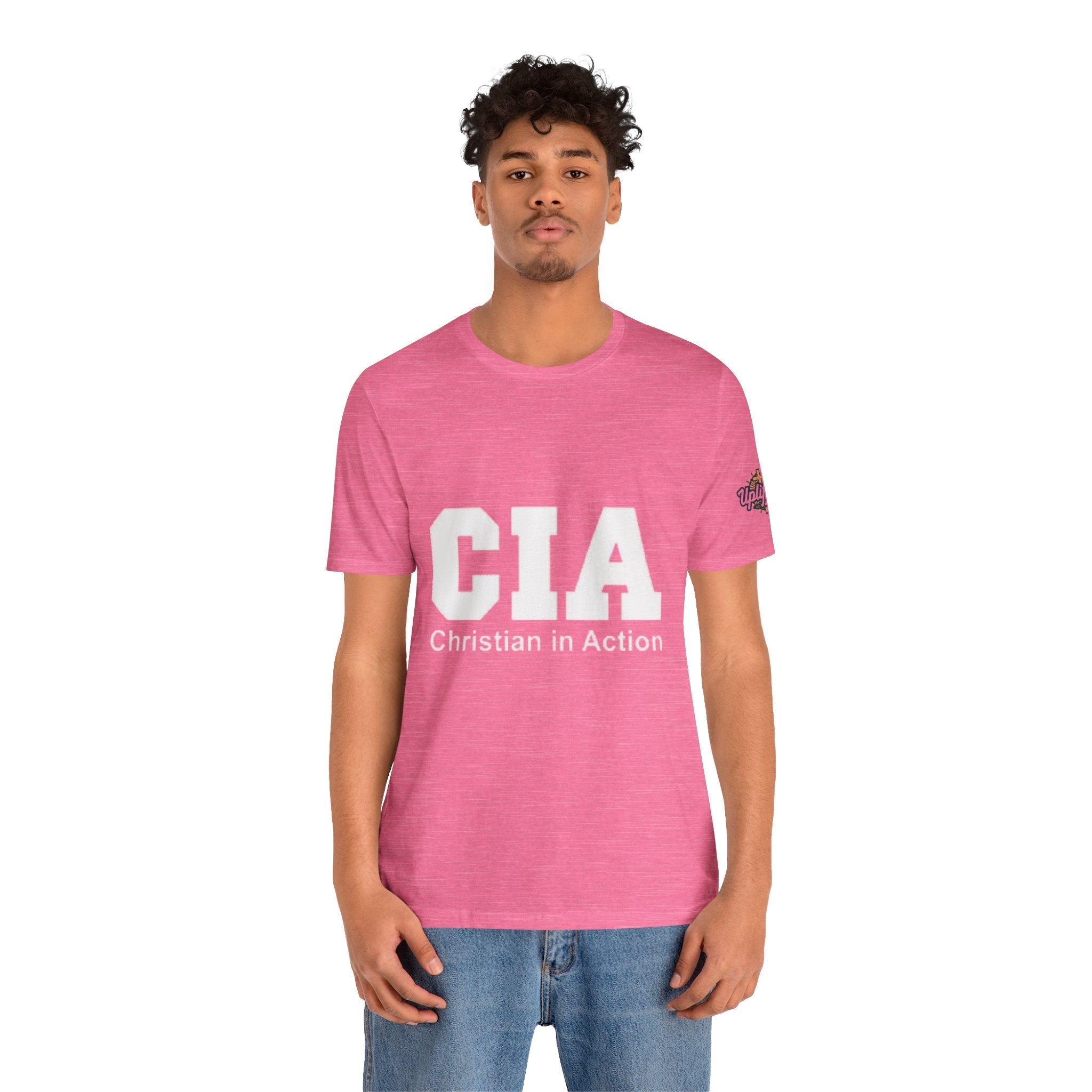 CIA Christian in Action T-shirt - Funny Faith Parody T-shirt - Mission Ready Apparel Printify