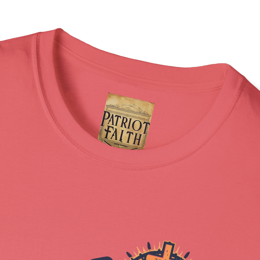 Religious Graphic Tee with Armor Of God Design - Unisex Softstyle T-Shirt Printify