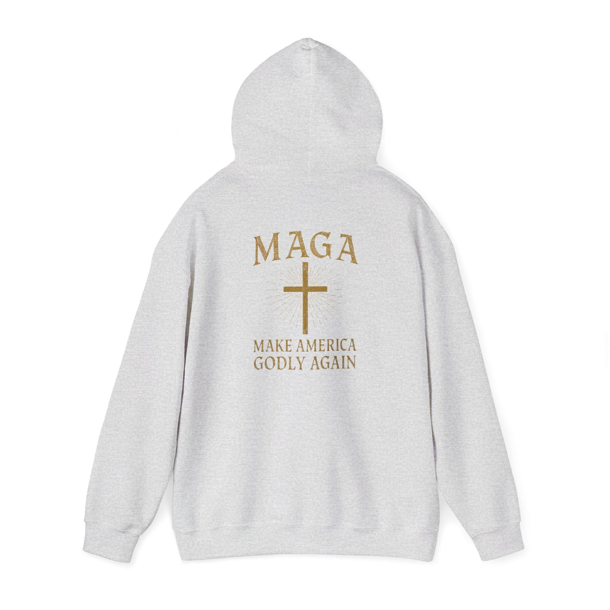 Make America Godly Again Hoodie – MAGA Christian Patriotic Sweatshirt for Biblical Values & Freedom Printify