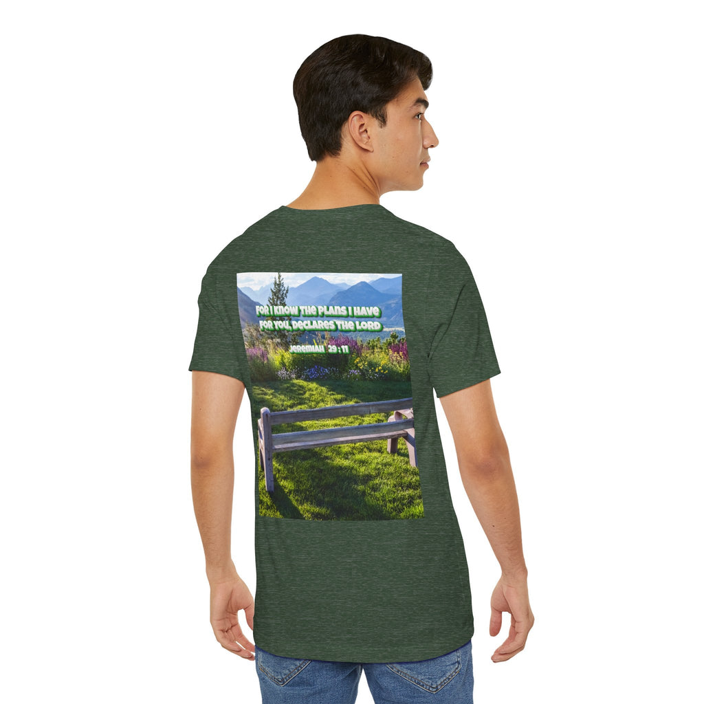 Bible Verse Unisex Tee - Jeremiah 29 : 11 Printify