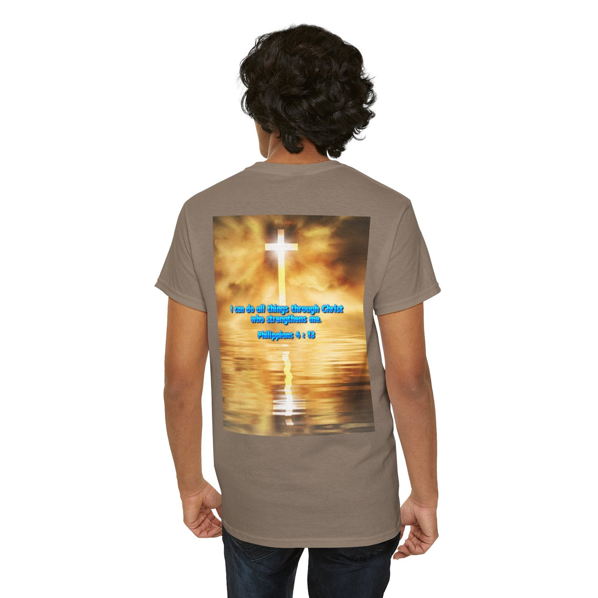 Bible Verse Unisex Tee - Philippians 4 : 13 Printify