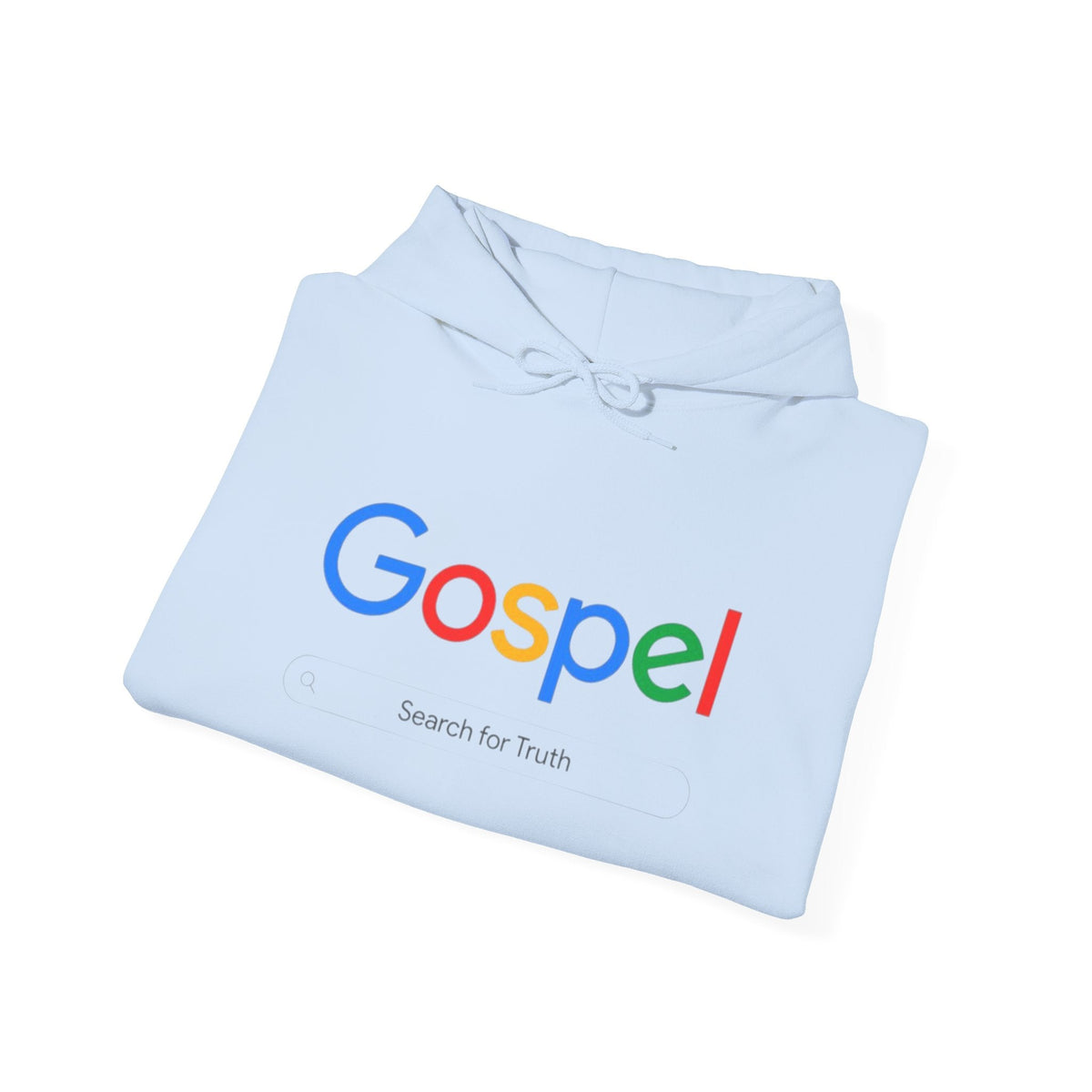 Gospel Hoodie — "Search for Truth" Christian Faith Pullover Printify