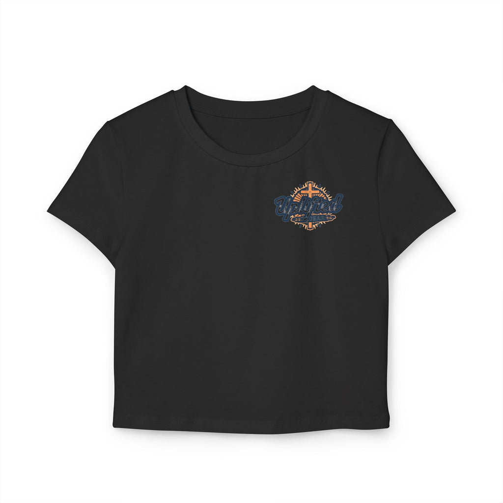 Women's Baby Tee - Isaiah 41:10 Bible Verse Religious Design Printify
