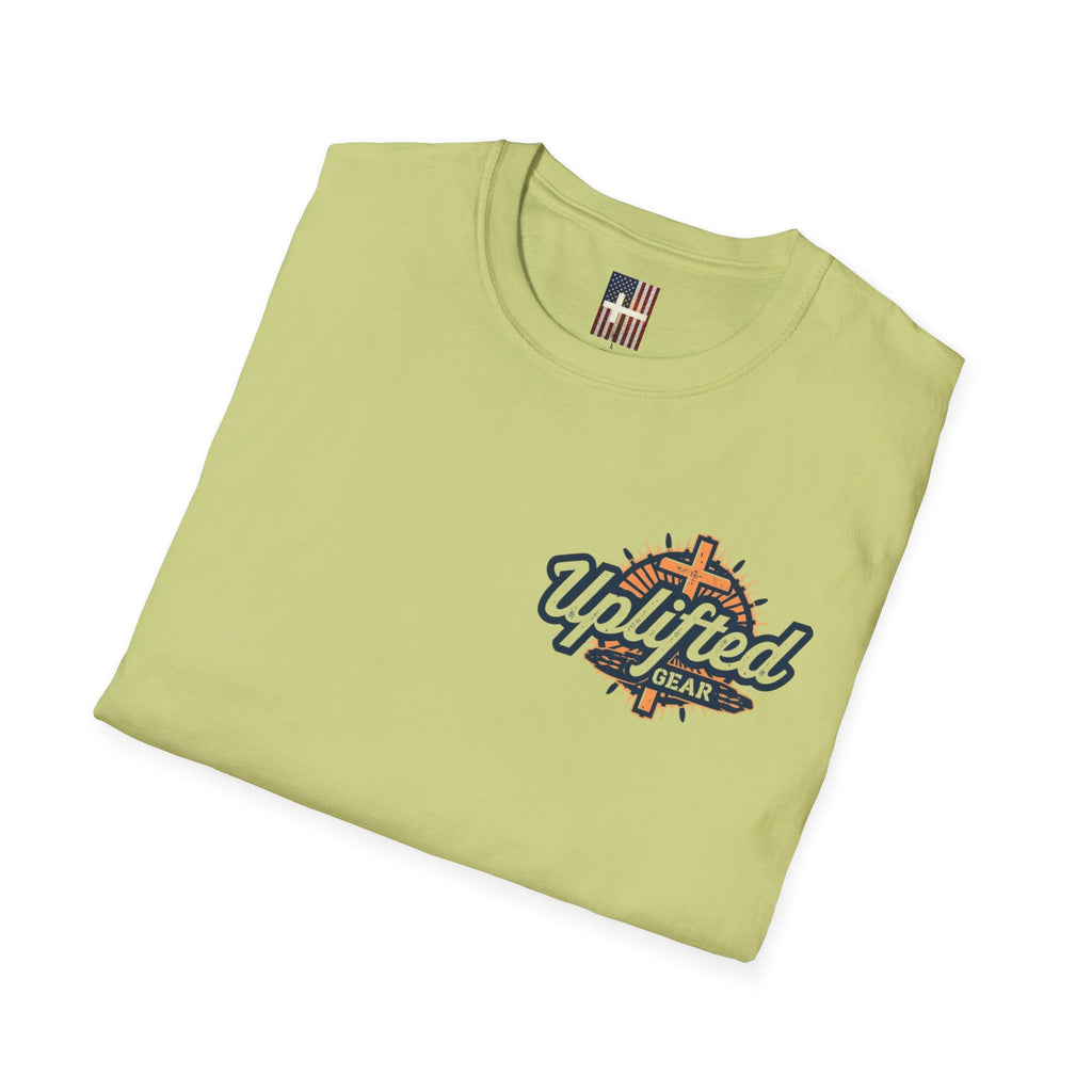 Jesus Saves Christmas T-shirt – Grinch vs Savior Light Battle Christian T-shirt for Hilarious Holiday Faith & True Joy Printify