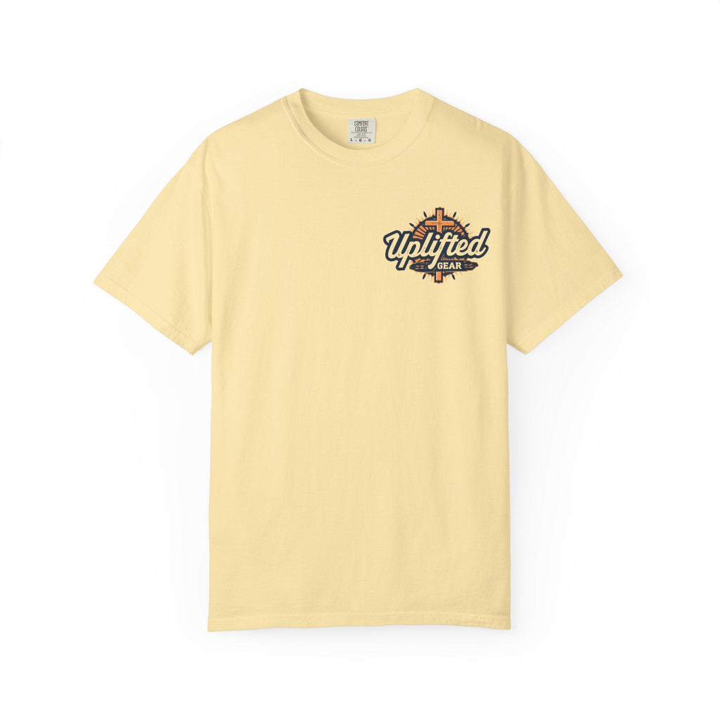 Unto Us a Child is Born T-shirt – Isaiah 9:6 Nativity Manger Scene Christian Christmas T-shirt for Holy Night Faith Printify