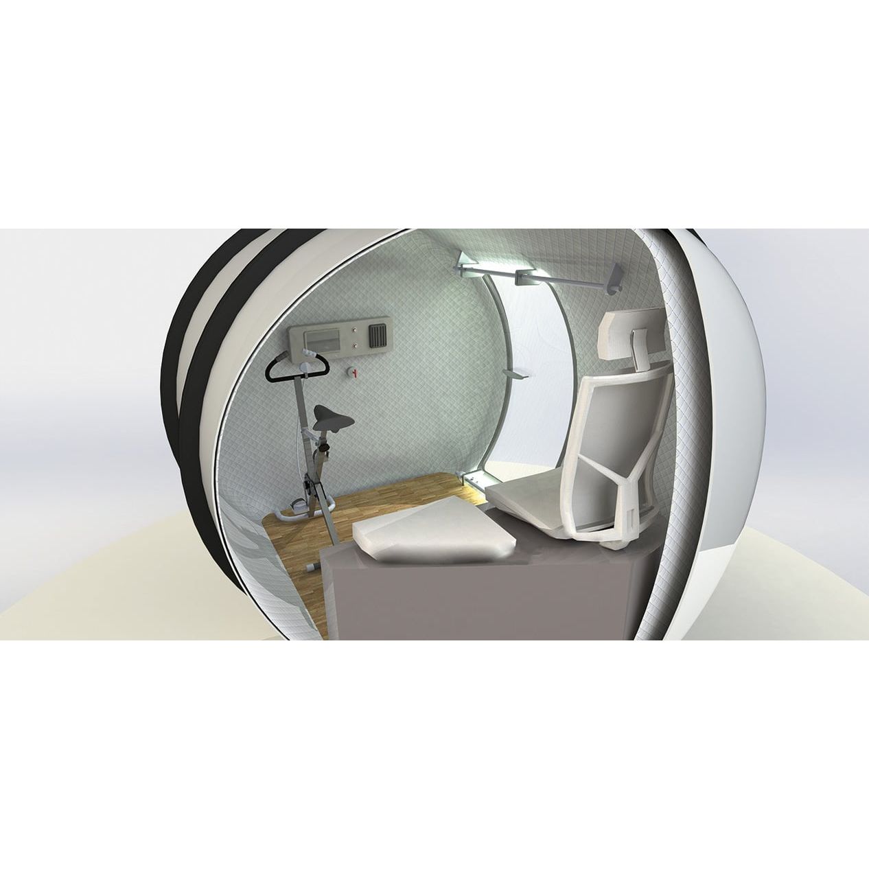 OxyHelp Multiplace 2.0ATA Premium Oxygen Therapy Chamber LifeMed USA