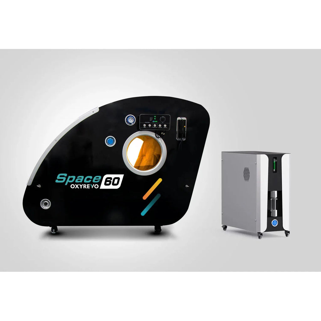 OXYREVO Space60 Premium Reclining Hyperbaric Chamber: 1.5 ATA - 2.0 ATA LifeMed USA