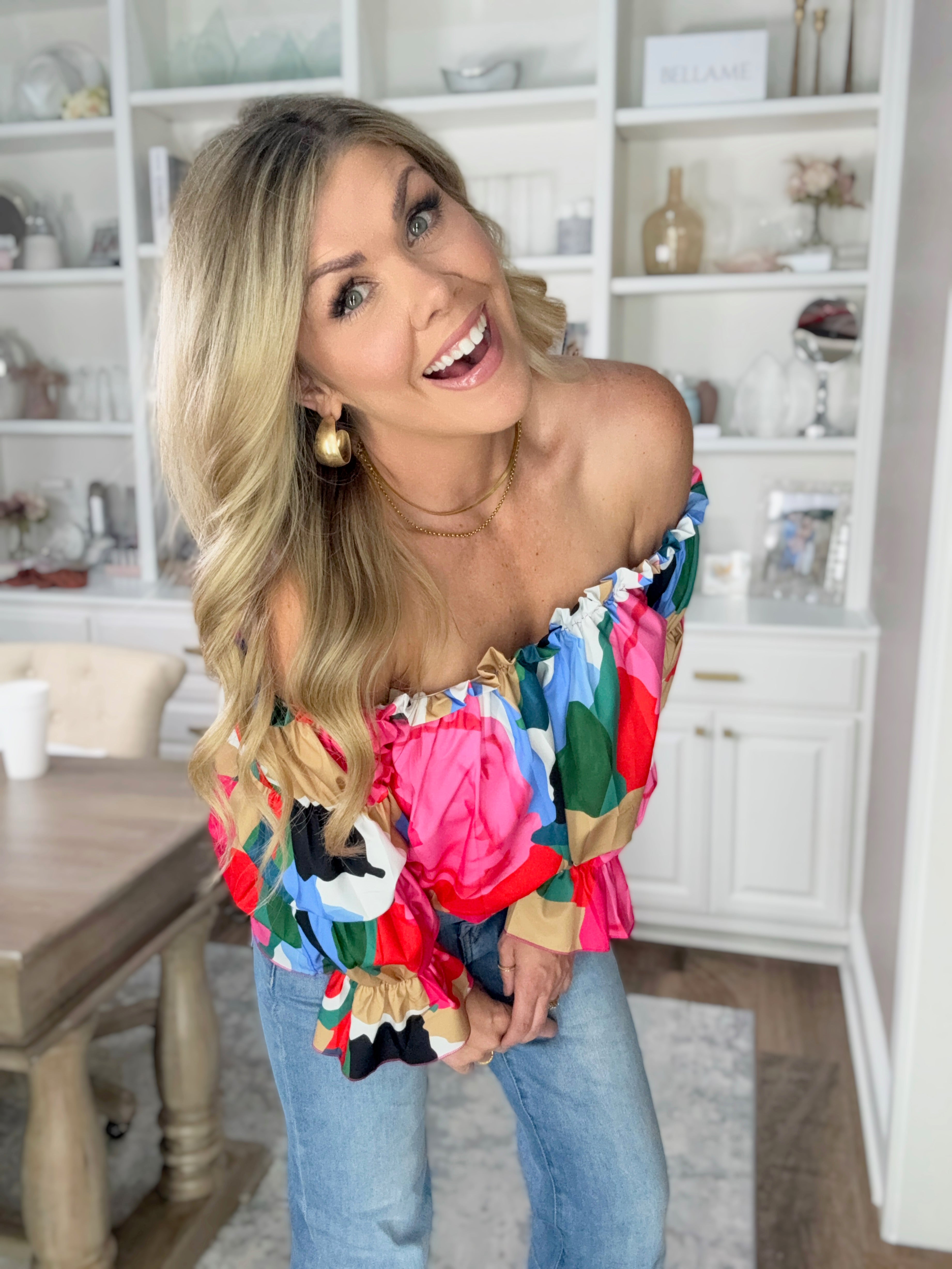Fiesta Bright Blouse Pretty Little Patriot
