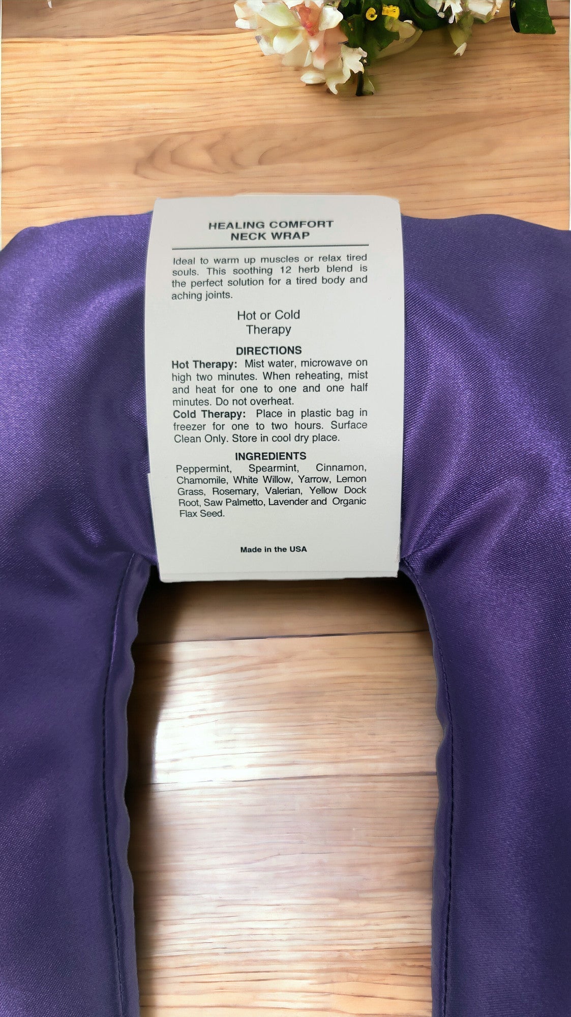 Ultimate Hot & Cold Herbal Neck Pillows - Natural Pain Relief Findlavender.com