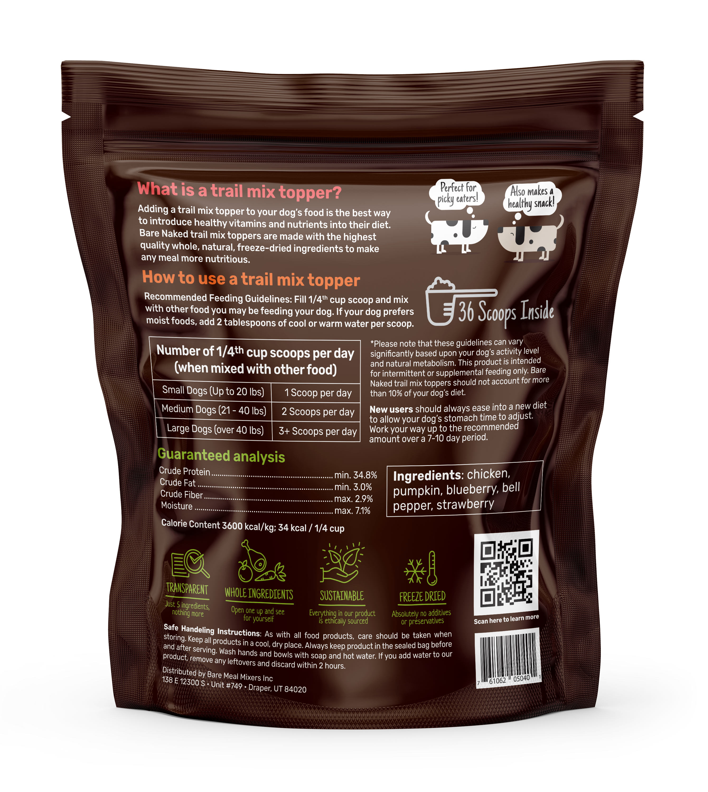 Chicken Mix - 12oz Bare Naked Pet Co.