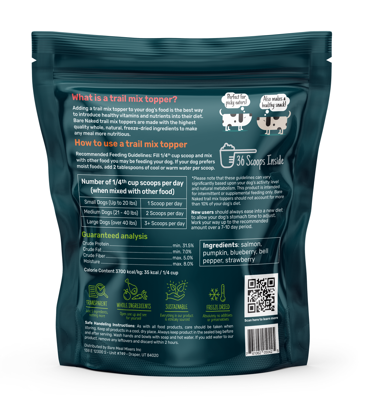 Salmon Mix - 12oz Bare Naked Pet Co.