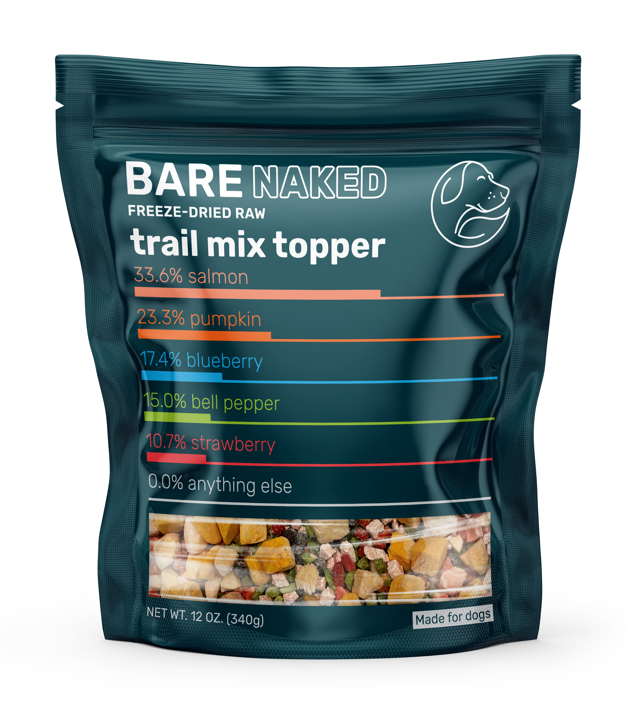 Salmon Mix - 12oz Bare Naked Pet Co.