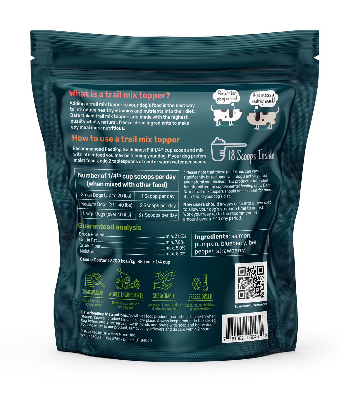 Salmon Mix - 6oz Bare Naked Pet Co.