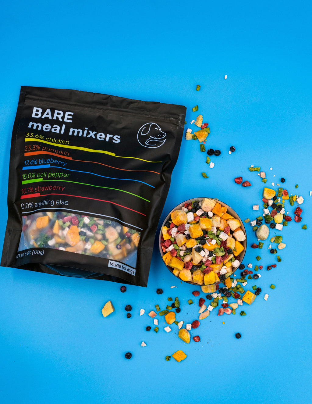 Chicken Mix - 12oz Bare Naked Pet Co.