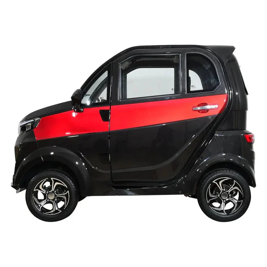 Green Transporter Q-Express Enclosed 4-Wheel Electric Mobility Scooter LifeMed USA