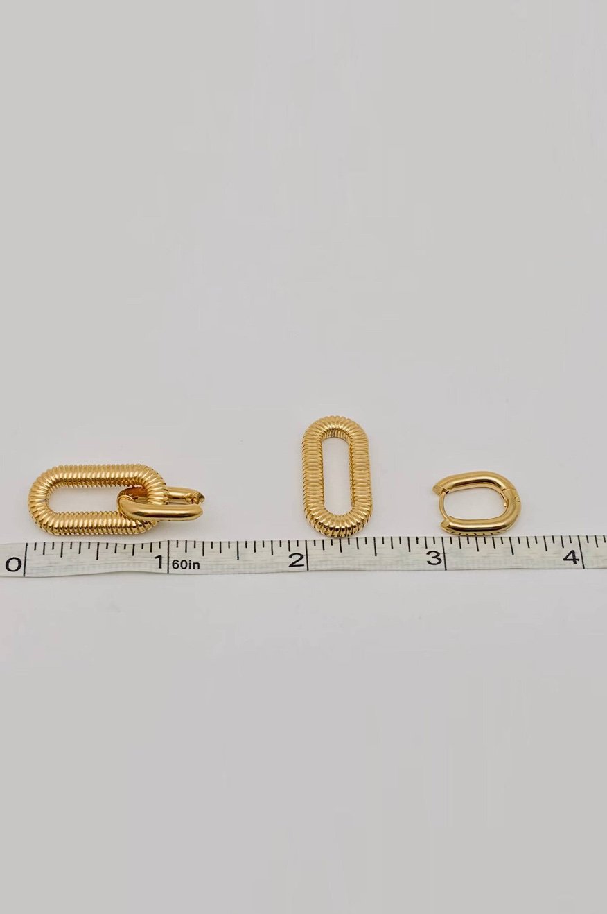 Gold-Plated Earrings - clearance Pretty Little Patriot